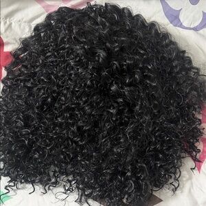 Curly Black Hair Wig